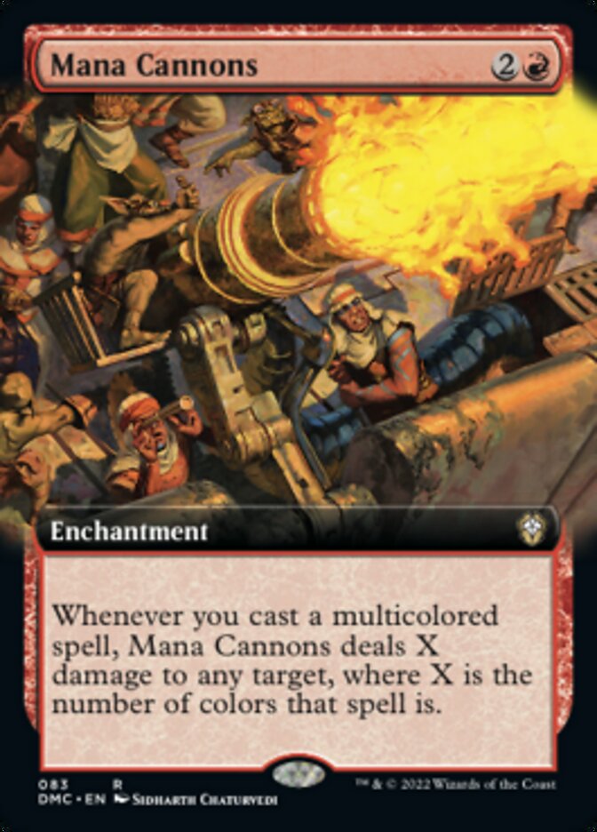 Mana Cannons (Extended Art) [Dominaria United Commander] | North of Exile Games
