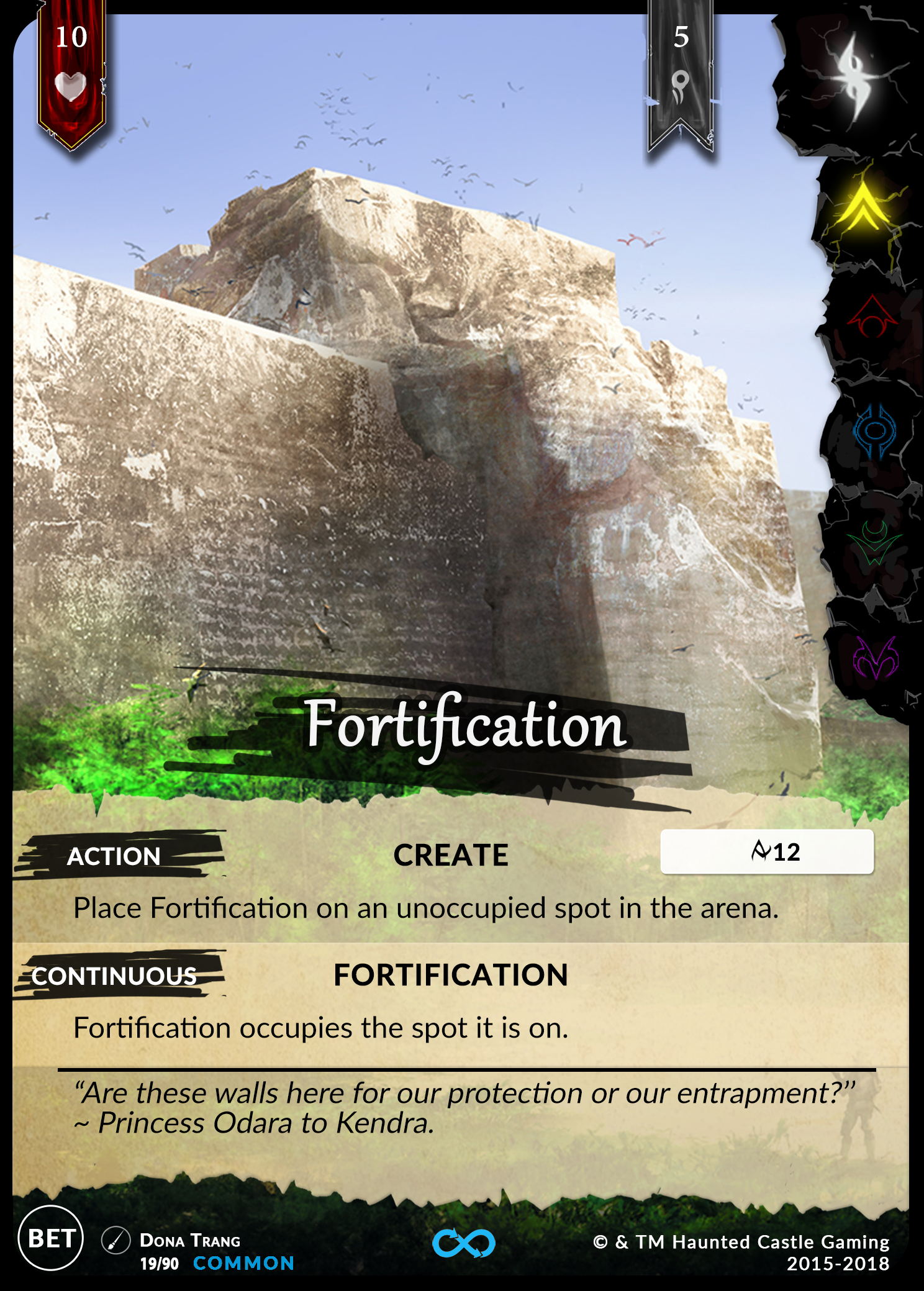 Fortification (Beta, 19/90) | North of Exile Games