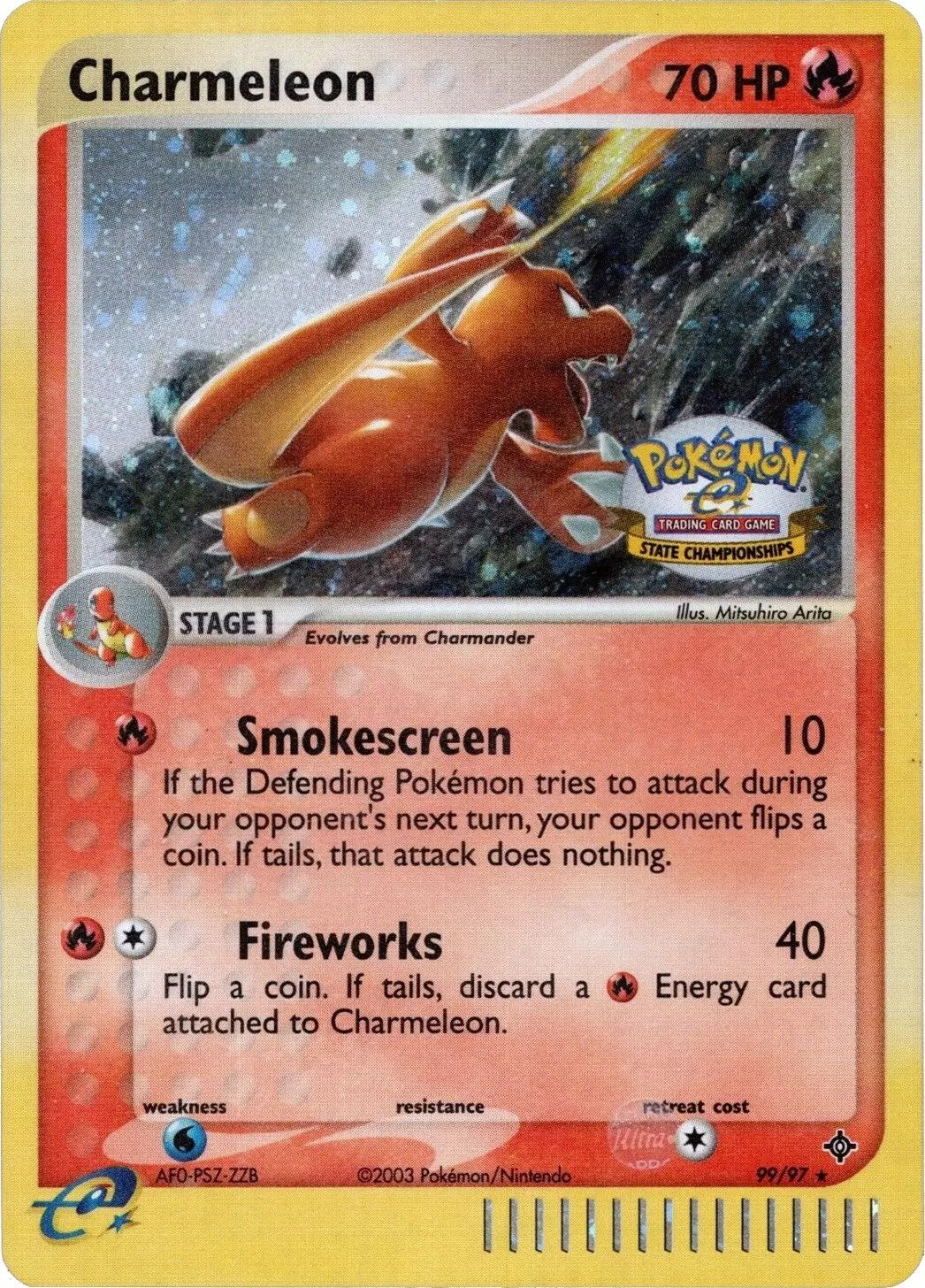 Charmeleon (99/97) (State Championship) [EX: Dragon] | North of Exile Games