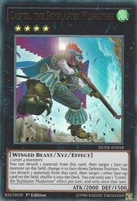 Castel, the Skyblaster Musketeer [DUDE-EN018] Ultra Rare | North of Exile Games