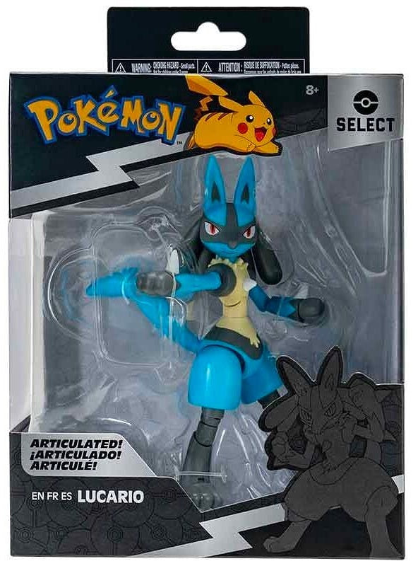 Pokémon Select Super Articulated Figure - Lucario | North of Exile Games