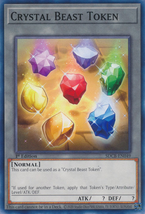 Crystal Beast Token [SDCB-EN049] Common | North of Exile Games