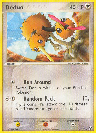 Doduo (62/112) [EX: FireRed & LeafGreen] | North of Exile Games