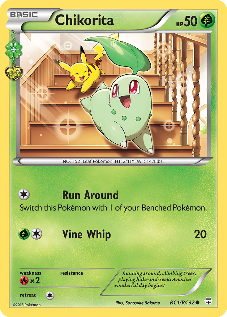 Chikorita (RC1/RC32) [XY: Generations] | North of Exile Games