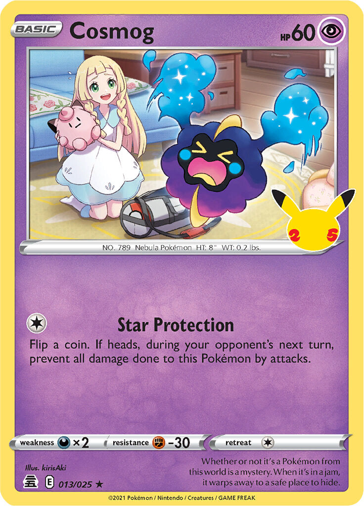 Cosmog (013/025) [Celebrations: 25th Anniversary] | North of Exile Games