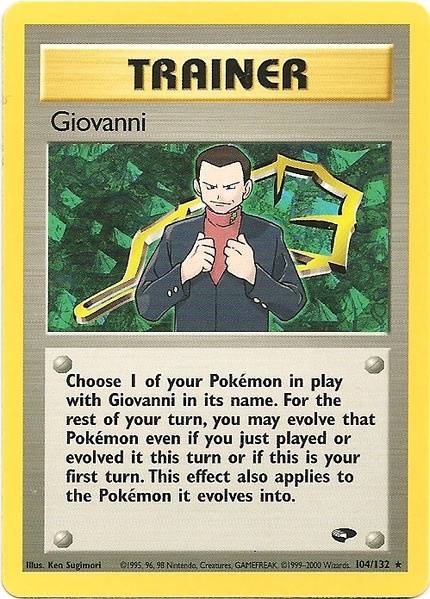 Giovanni (104/132) [Gym Challenge Unlimited] | North of Exile Games