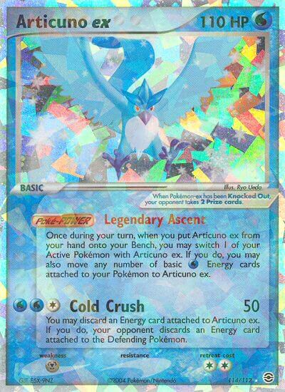 Articuno ex (114/112) [EX: FireRed & LeafGreen] | North of Exile Games