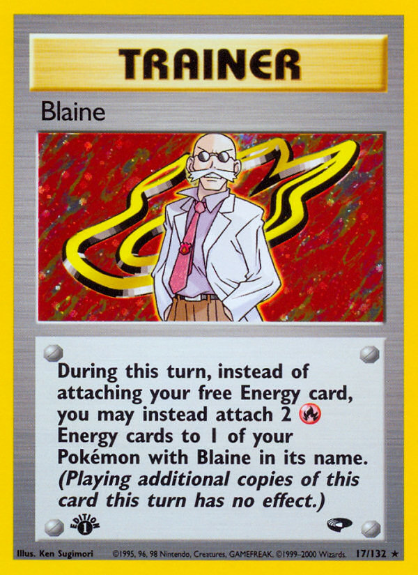 Blaine (17/132) [Gym Challenge 1st Edition] | North of Exile Games