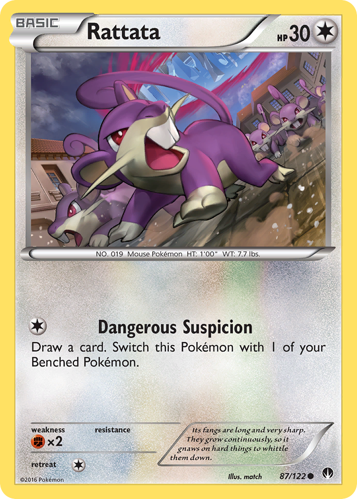 Rattata (87/122) [XY: BREAKpoint] | North of Exile Games