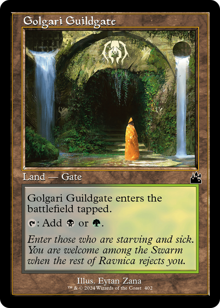 Golgari Guildgate (Retro Frame) [Ravnica Remastered] | North of Exile Games