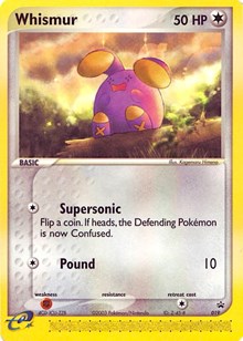 Whismur (019) (Cosmos Holo) [Nintendo: Black Star Promos] | North of Exile Games