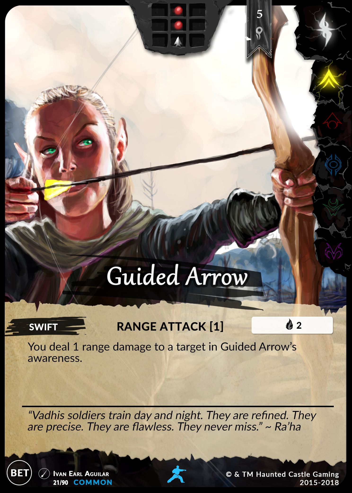 Guided Arrow (Beta, 21/90) | North of Exile Games