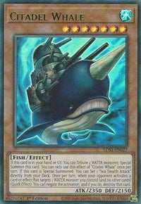 Citadel Whale (Green) [LDS1-EN027] Ultra Rare | North of Exile Games