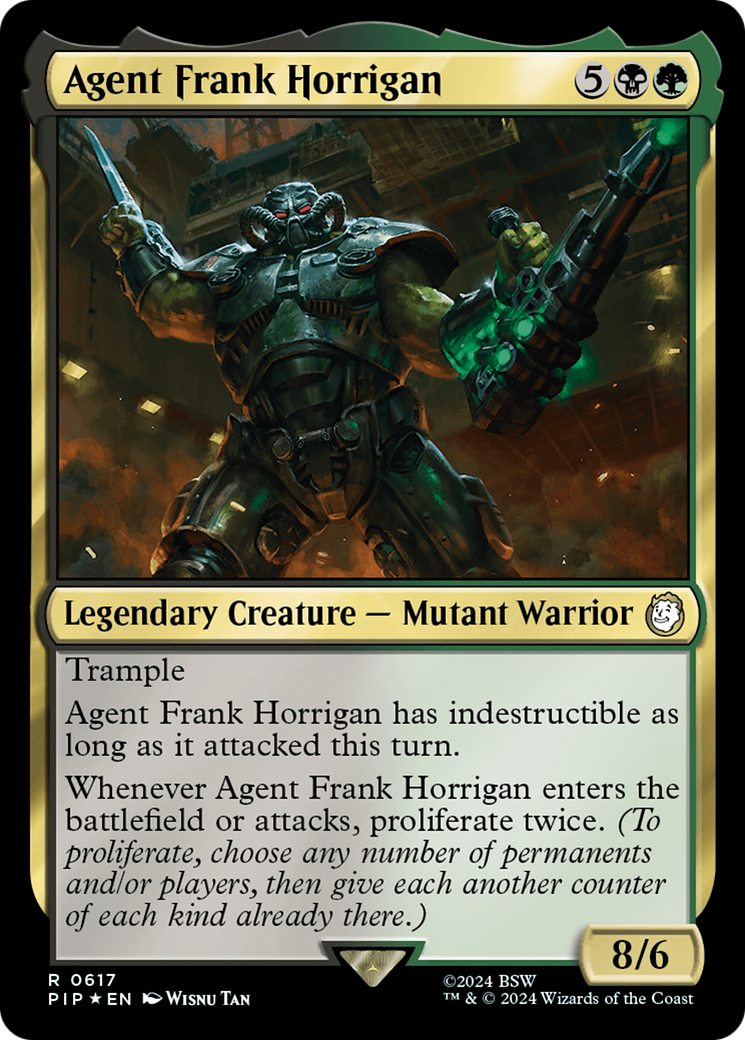 Agent Frank Horrigan (Surge Foil) [Fallout] | North of Exile Games