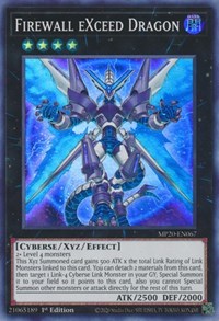 Firewall eXceed Dragon [MP20-EN067] Super Rare | North of Exile Games