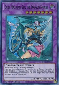 Dark Magician Girl the Dragon Knight (Alternate Art) (Green) [DLCS-EN006] Ultra Rare | North of Exile Games
