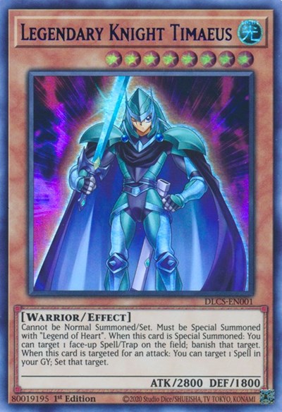 Legendary Knight Timaeus (Purple) [DLCS-EN001] Ultra Rare | North of Exile Games