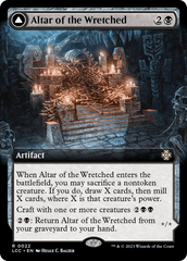Altar of the Wretched // Wretched Bonemass (Extended Art) [The Lost Caverns of Ixalan Commander] | North of Exile Games