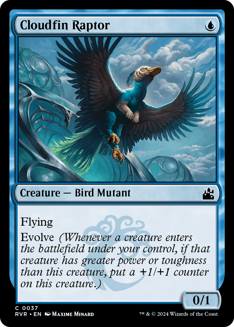 Cloudfin Raptor [Ravnica Remastered] | North of Exile Games