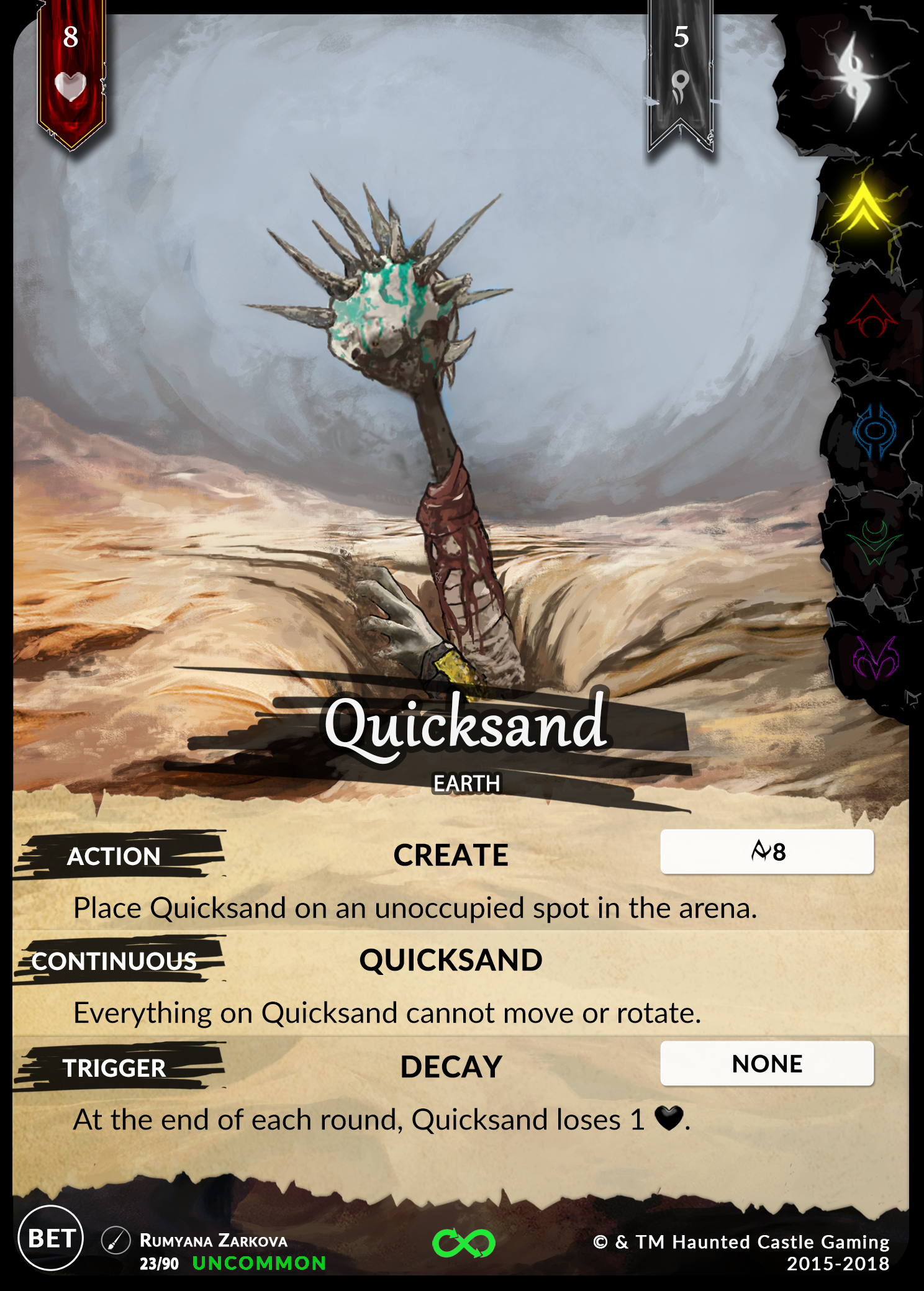 Quicksand (Beta, 23/90) | North of Exile Games