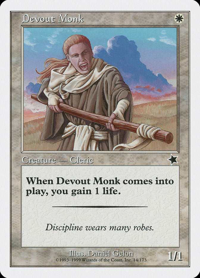 Devout Monk [Starter 1999] | North of Exile Games