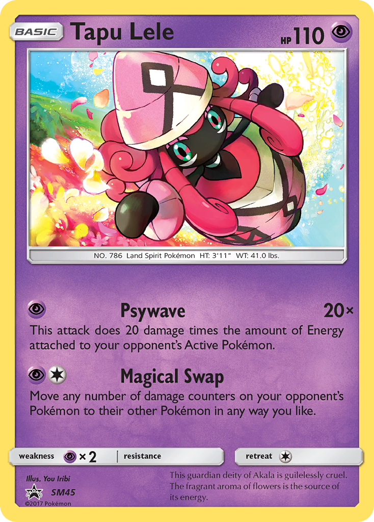Tapu Lele (SM45) [Sun & Moon: Black Star Promos] | North of Exile Games