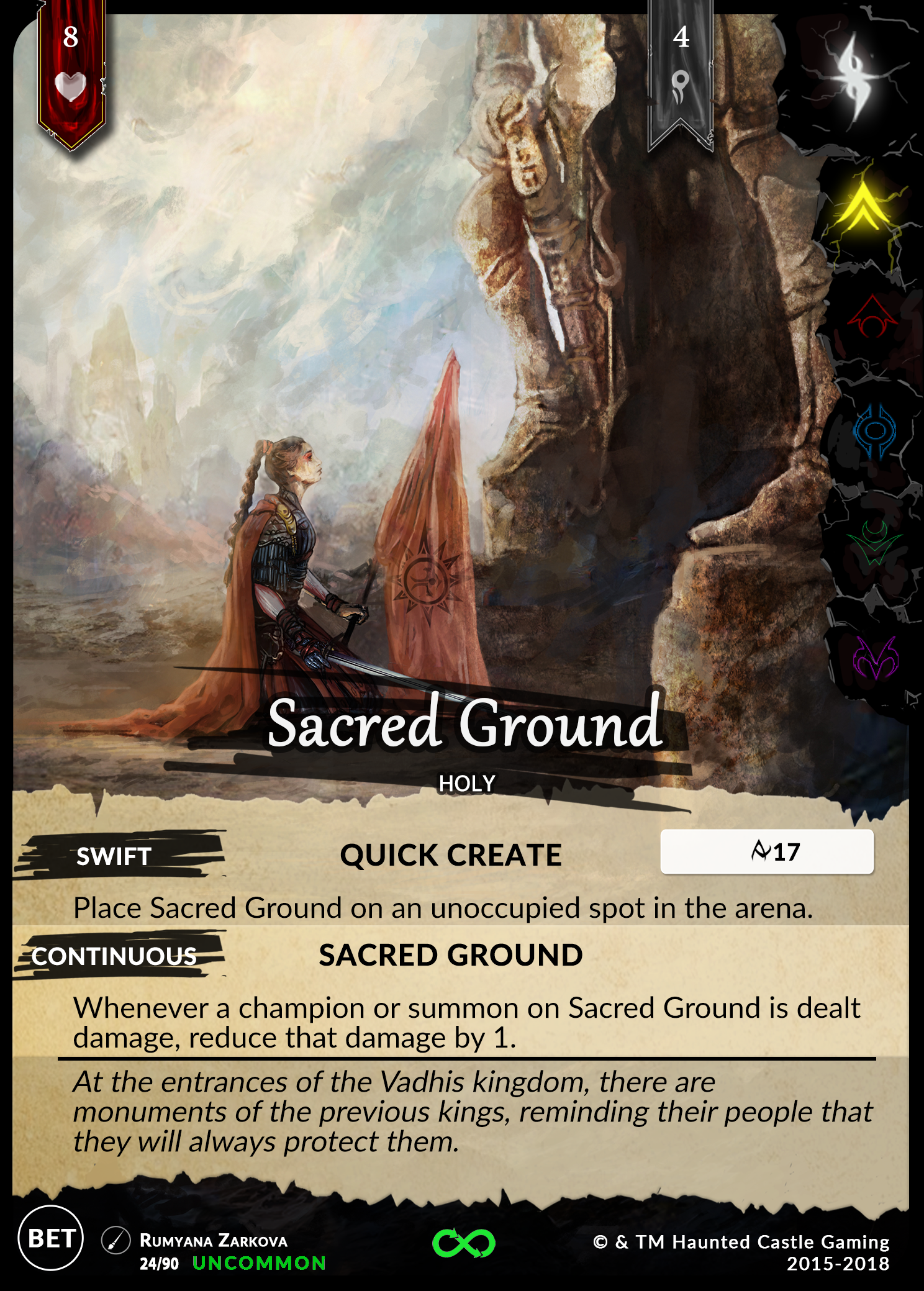 Sacred Ground (Beta, 24/90) | North of Exile Games