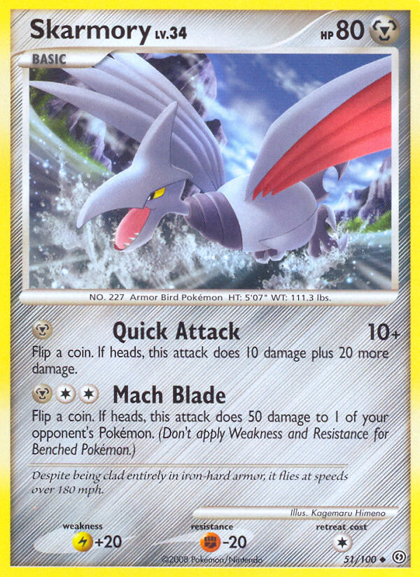 Skarmory (51/100) [Diamond & Pearl: Stormfront] | North of Exile Games