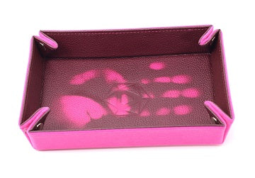Table Armor Rectangle HEAT CHANGE Dice Tray: Pink | North of Exile Games