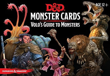 Monster Cards: Volo's Guide To Monsters | North of Exile Games