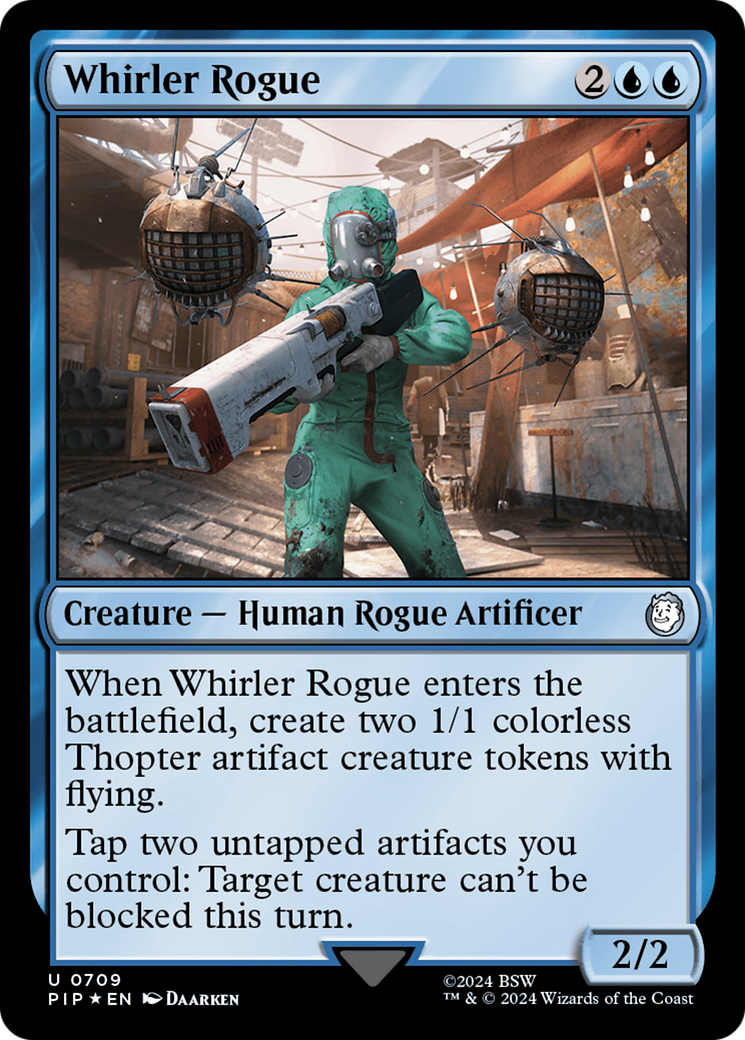 Whirler Rogue (Surge Foil) [Fallout] | North of Exile Games