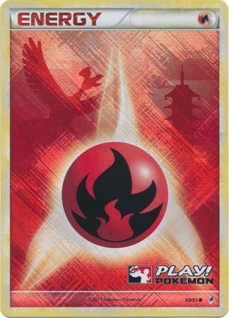 Fire Energy (89/95) (Play Pokemon Promo) [HeartGold & SoulSilver: Call of Legends] | North of Exile Games