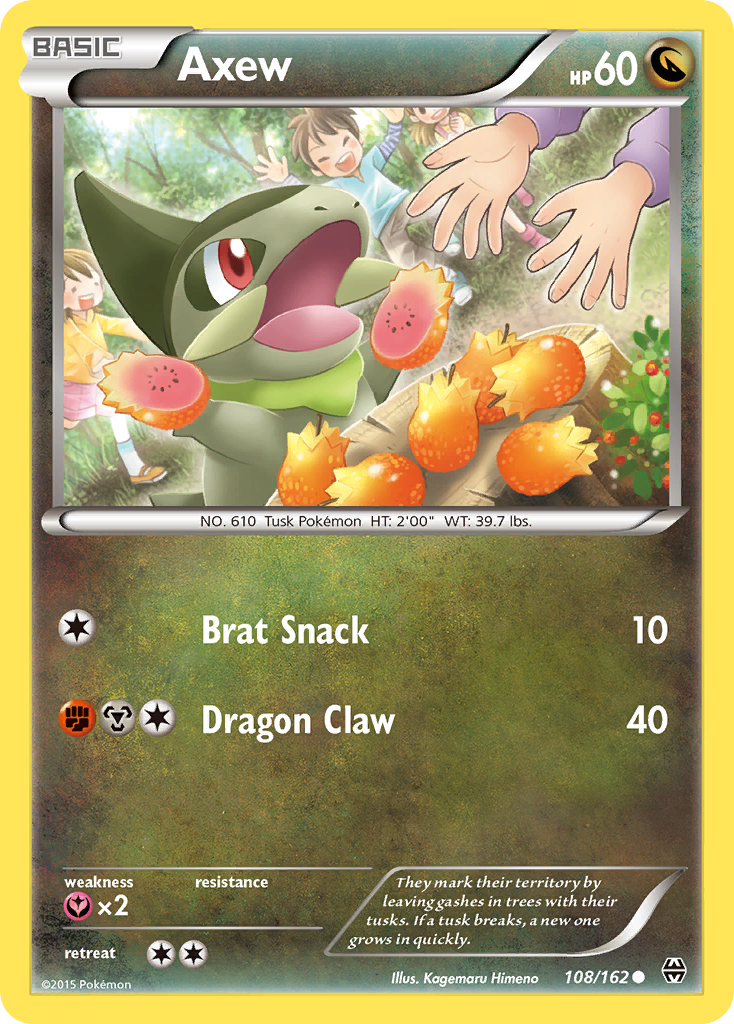 Axew (108/162) [XY: BREAKthrough] | North of Exile Games