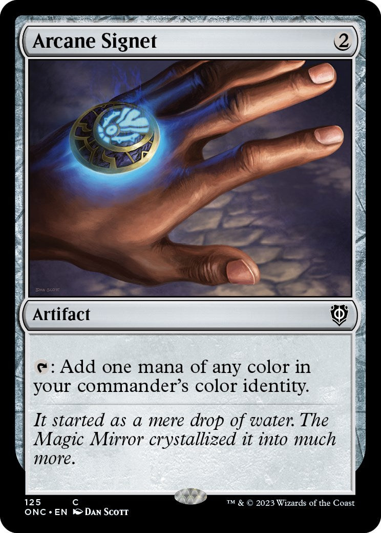 Arcane Signet [Phyrexia: All Will Be One Commander] | North of Exile Games