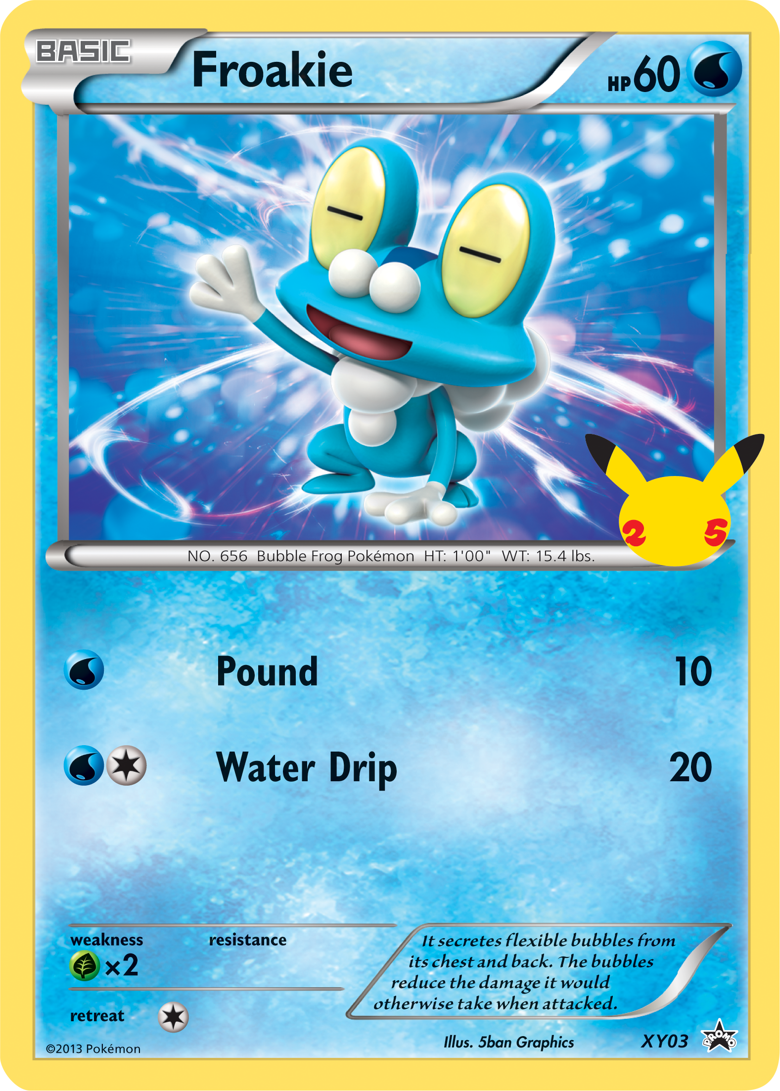 Froakie (XY03) [First Partner Pack] | North of Exile Games