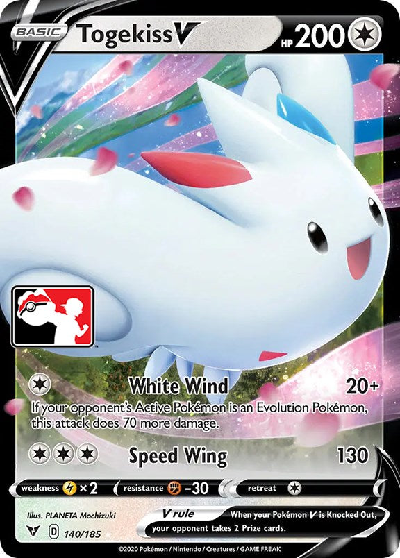 Togekiss V (140/185) [Prize Pack Series One] | North of Exile Games