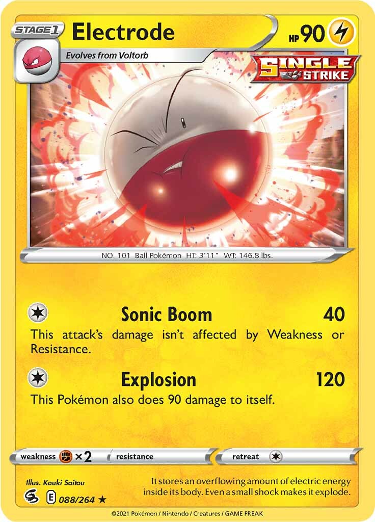 Electrode (088/264) [Sword & Shield: Fusion Strike] | North of Exile Games