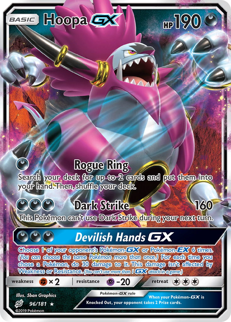 Hoopa GX (96/181) [Sun & Moon: Team Up] | North of Exile Games