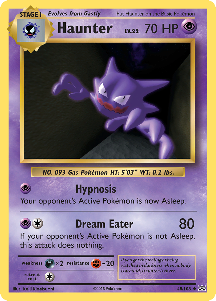 Haunter (48/108) [XY: Evolutions] | North of Exile Games