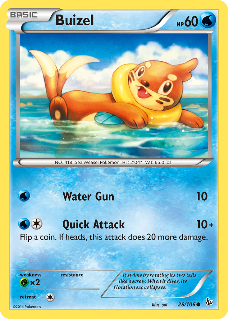 Buizel (28/106) [XY: Flashfire] | North of Exile Games