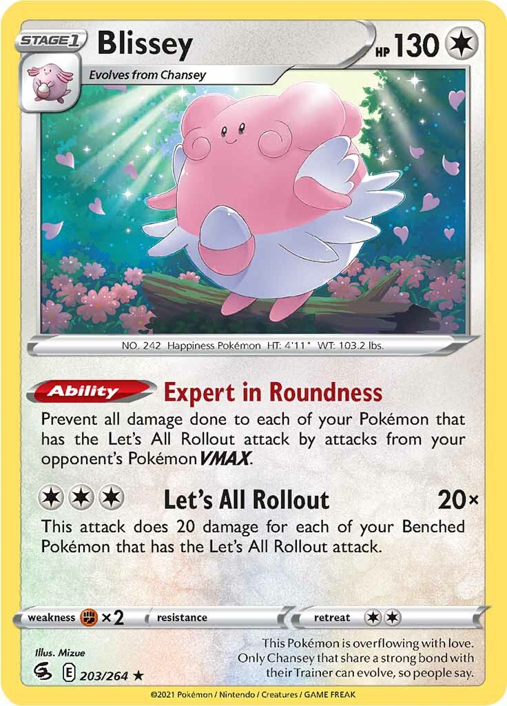 Blissey (203/264) [Sword & Shield: Fusion Strike] | North of Exile Games