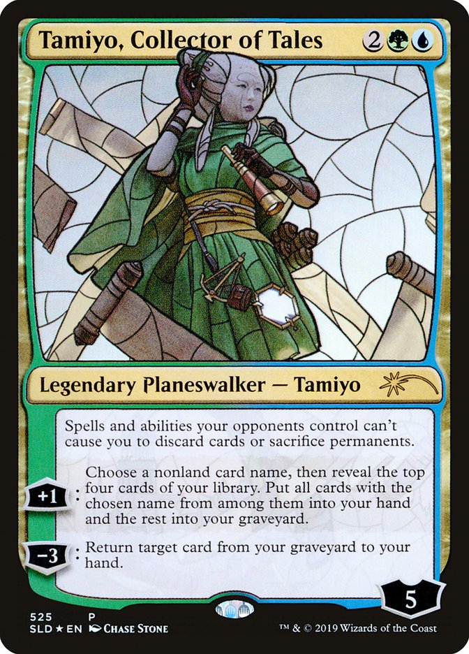 Tamiyo, Collector of Tales (Stained Glass) [Secret Lair Drop Promos] | North of Exile Games