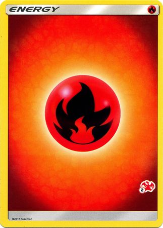 Fire Energy (Charizard Stamp #2) [Battle Academy 2020] | North of Exile Games