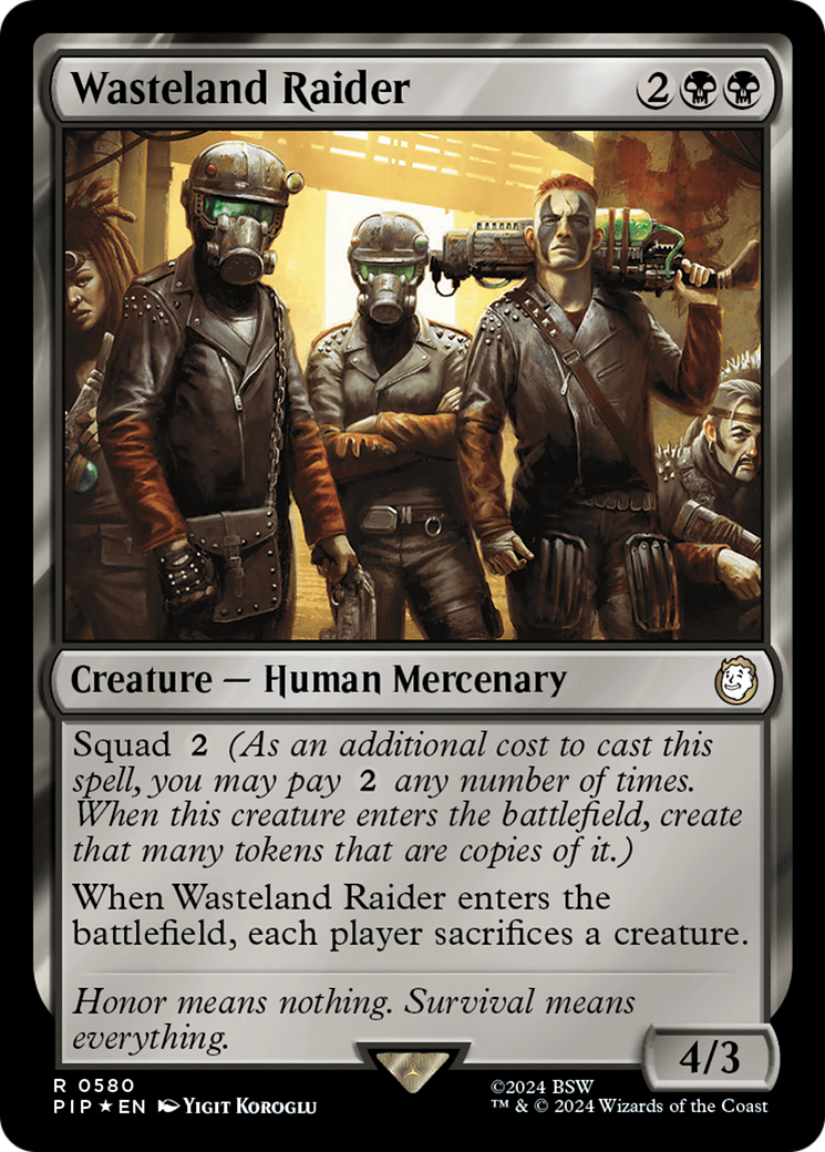 Wasteland Raider (Surge Foil) [Fallout] | North of Exile Games