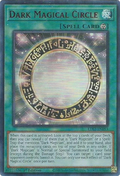 Dark Magical Circle (Red) [LDS3-EN093] Ultra Rare | North of Exile Games
