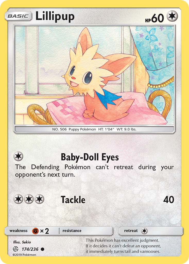 Lillipup (174/236) [Sun & Moon: Cosmic Eclipse] | North of Exile Games
