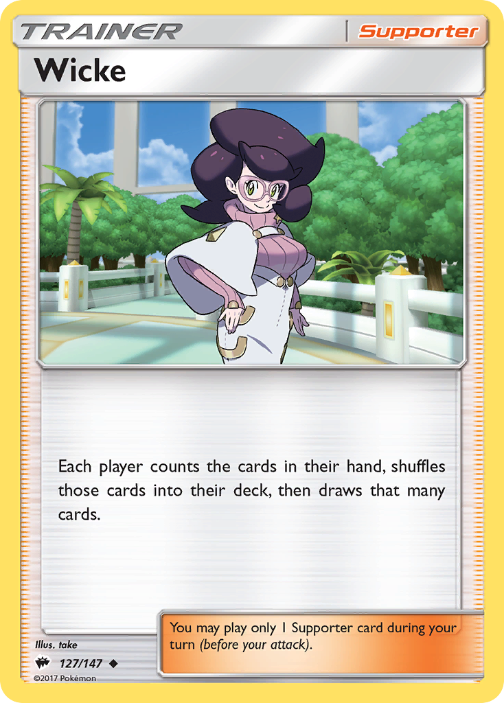 Wicke (127/147) [Sun & Moon: Burning Shadows] | North of Exile Games
