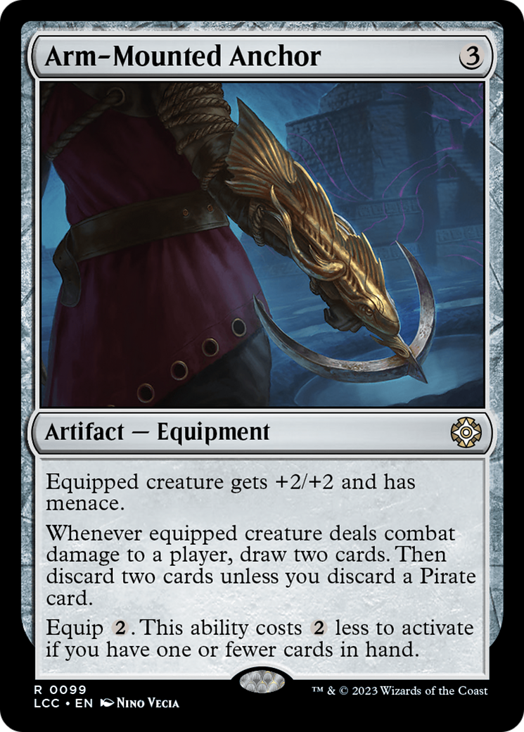 Arm-Mounted Anchor [The Lost Caverns of Ixalan Commander] | North of Exile Games