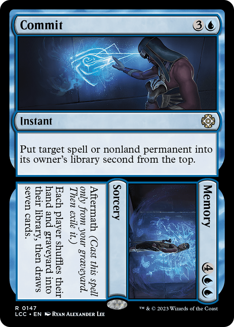 Commit // Memory [The Lost Caverns of Ixalan Commander] | North of Exile Games
