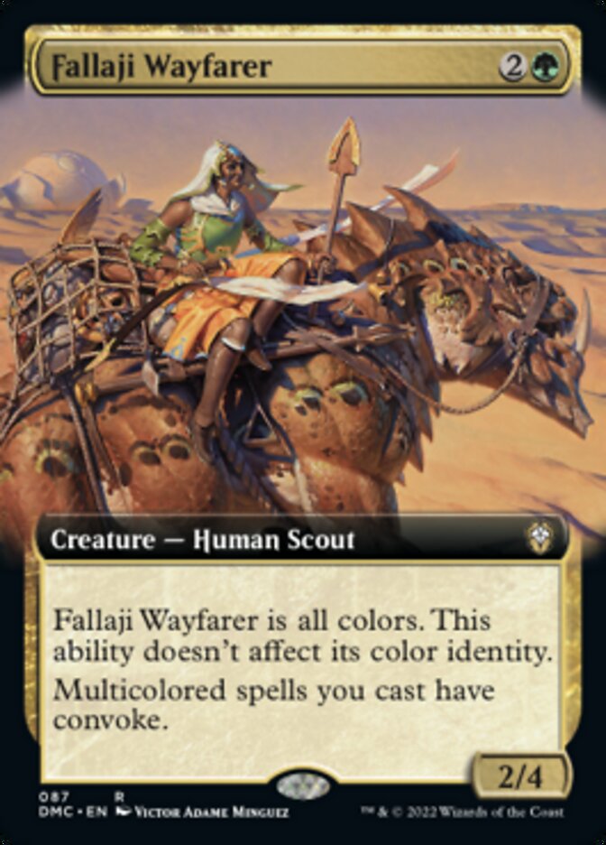 Fallaji Wayfarer (Extended Art) [Dominaria United Commander] | North of Exile Games